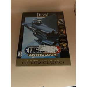 Jane's Fighters Anthology PC Game New Sealed EA CD-ROM Classics Combat‎ 1997